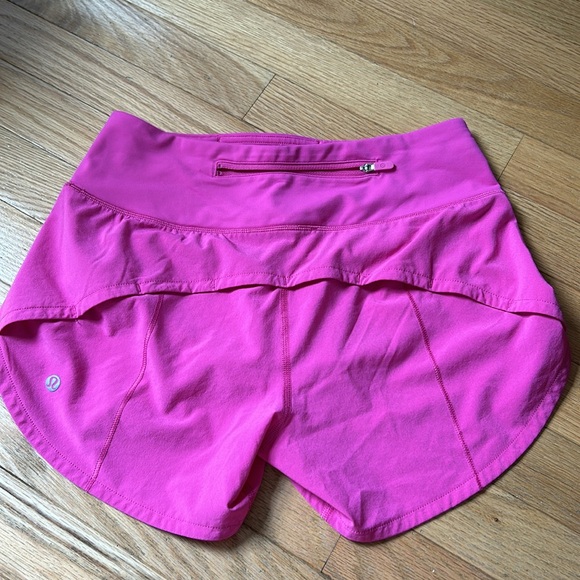 Lululemon pink shorts - Picture 2 of 4